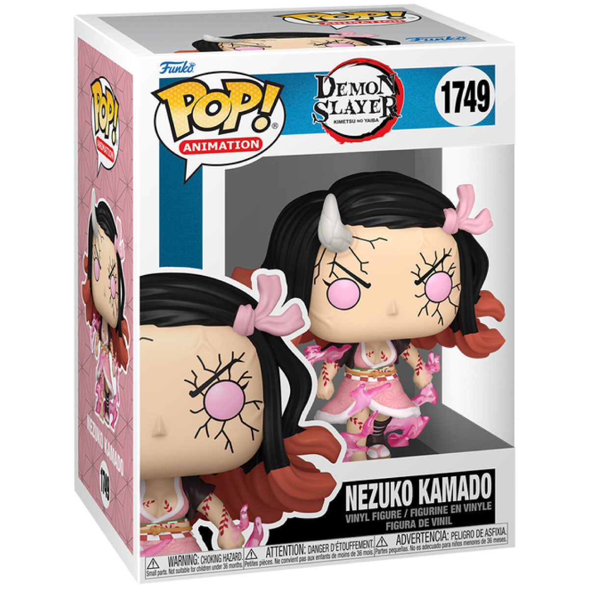 demon slayer - nezuko kamado (demon form) 9cm - funko pop! 1749