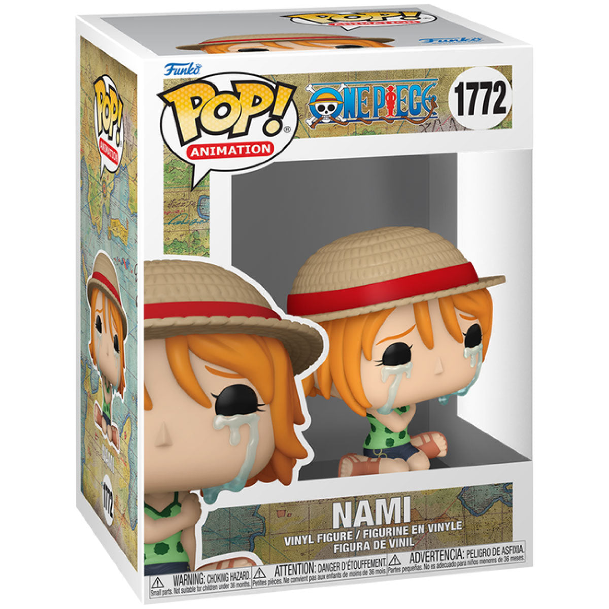 one piece - nami (crying) 9cm - funko pop! 1772