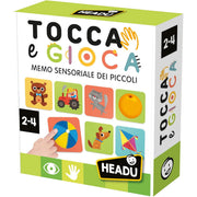 tocca e gioca - memo sensoriale dei piccoli