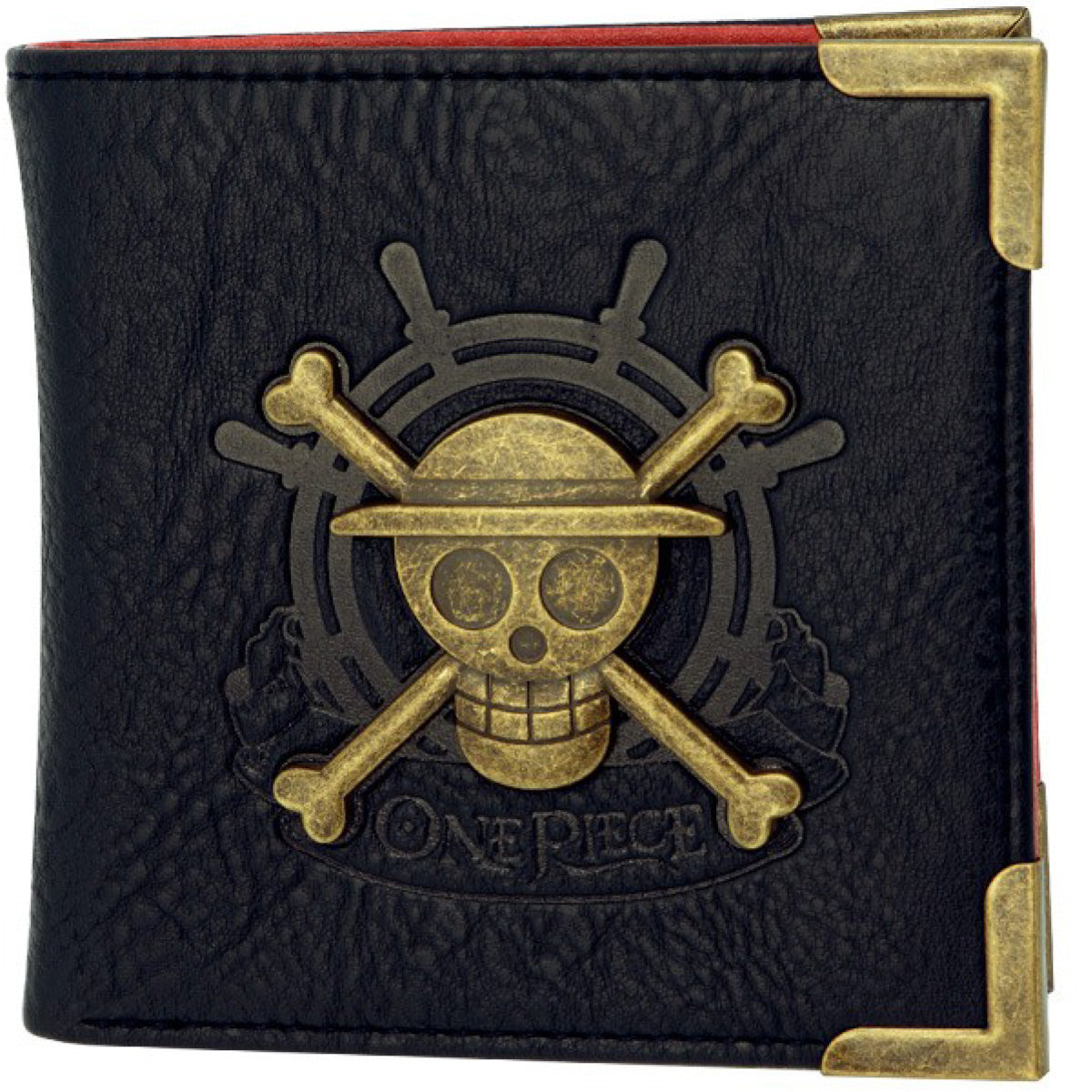one piece - portafoglio - skull