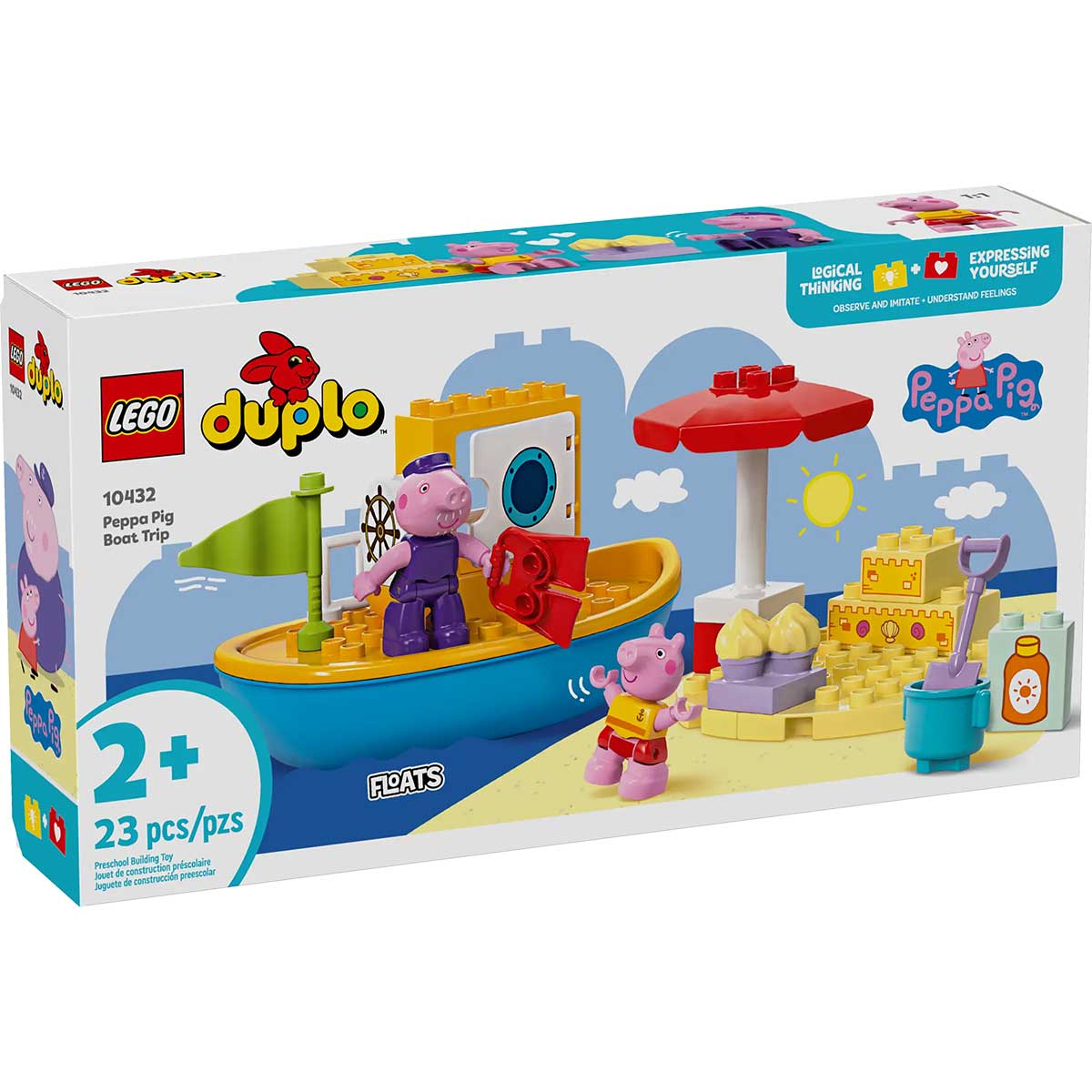LEGO Duplo 10432 viaggio in barca di peppa pig