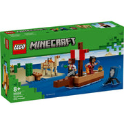 LEGO Minecraft 21259 il viaggio del galeone dei pirati