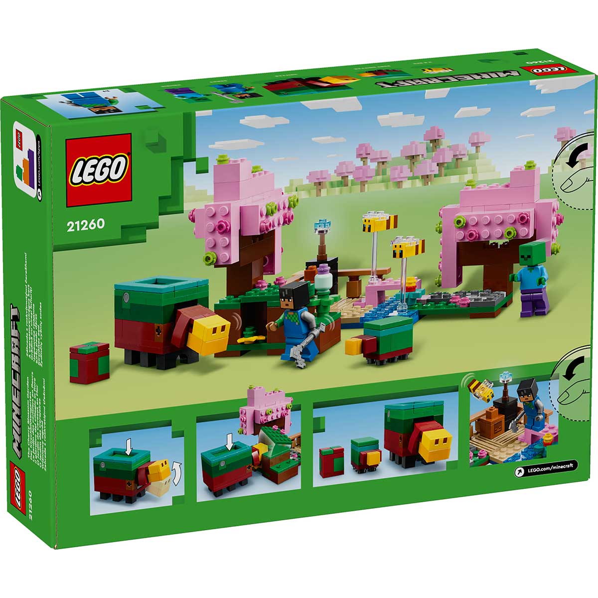 LEGO Minecraft 21260 il giardino del ciliegio in fiore