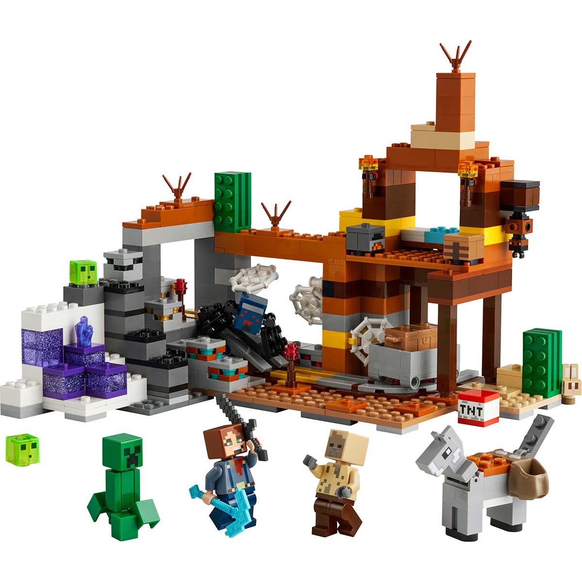 LEGO Minecraft 21263 la miniera delle badlands