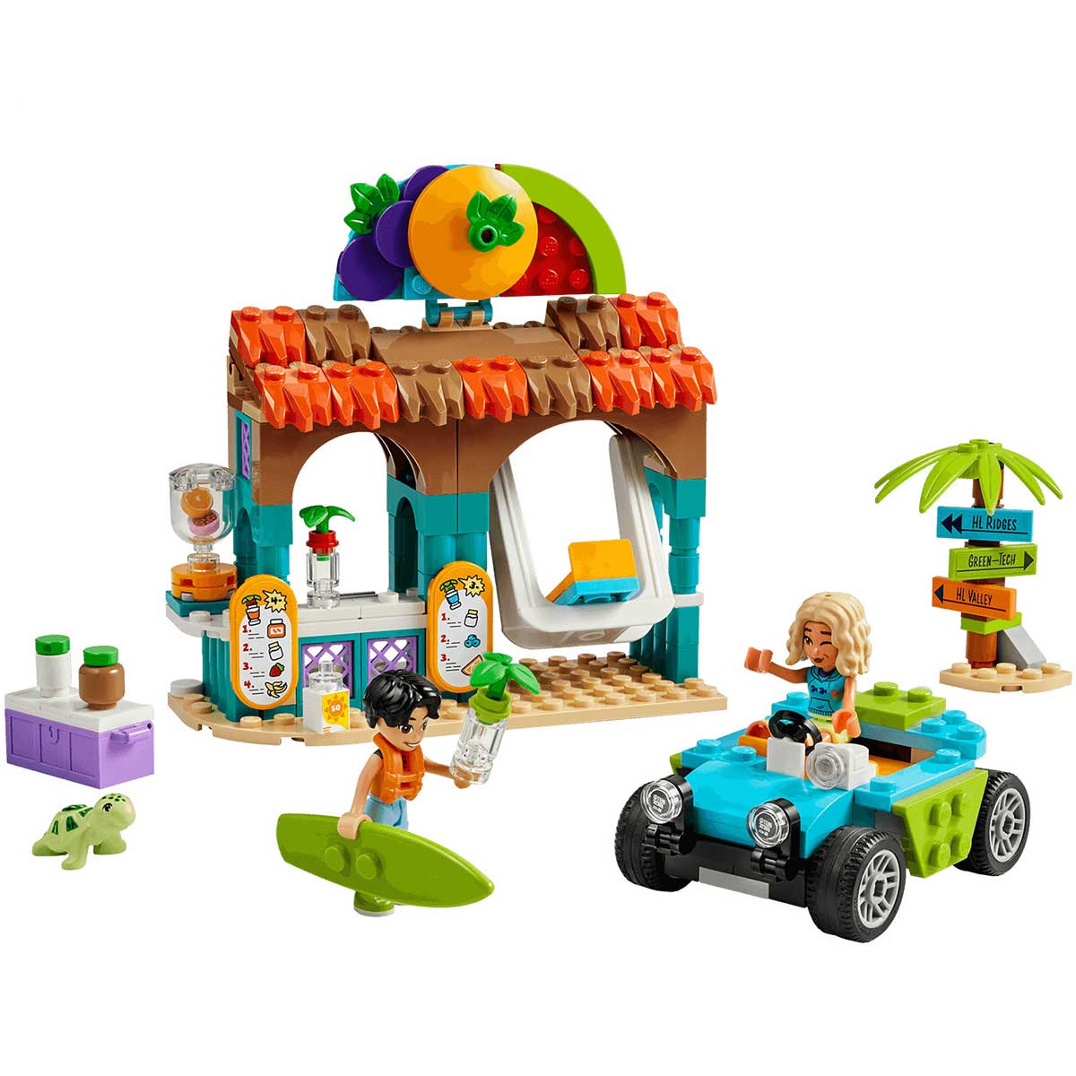LEGO Friends 42625 bancarella dei frullati sulla spiaggia