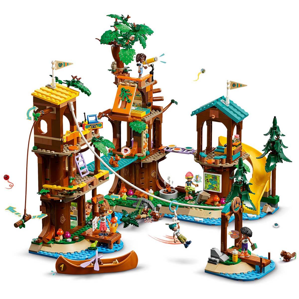 LEGO Friends 42631 la casa sull’albero al campo avventure