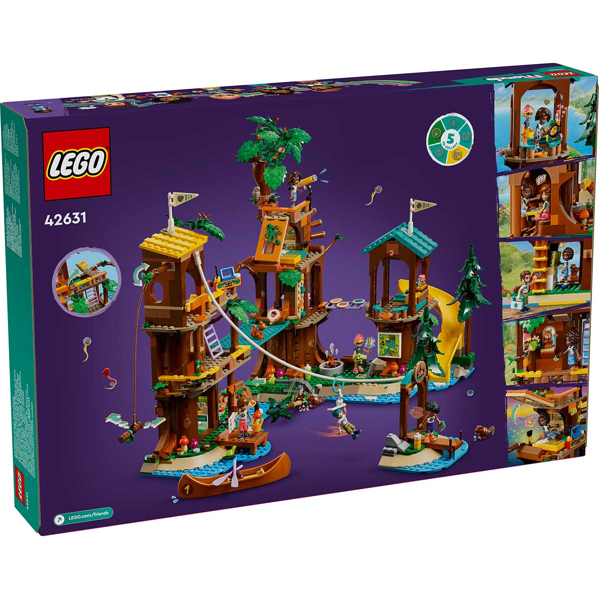 LEGO Friends 42631 la casa sull’albero al campo avventure