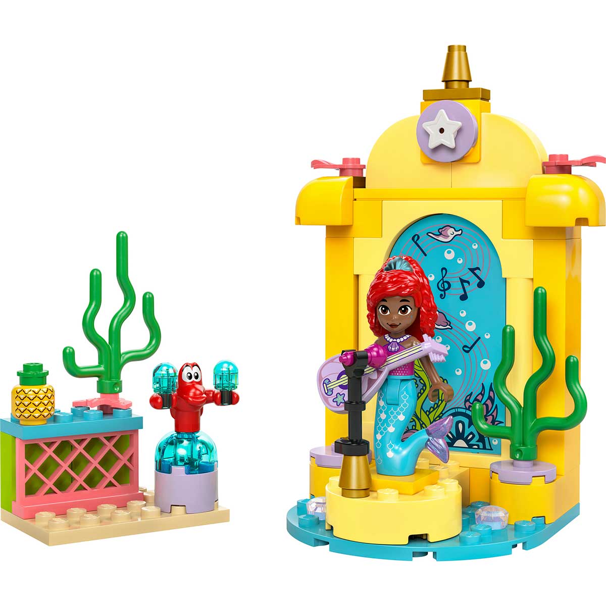 LEGO Disney Princess 43235 il palcoscenico musicale di ariel