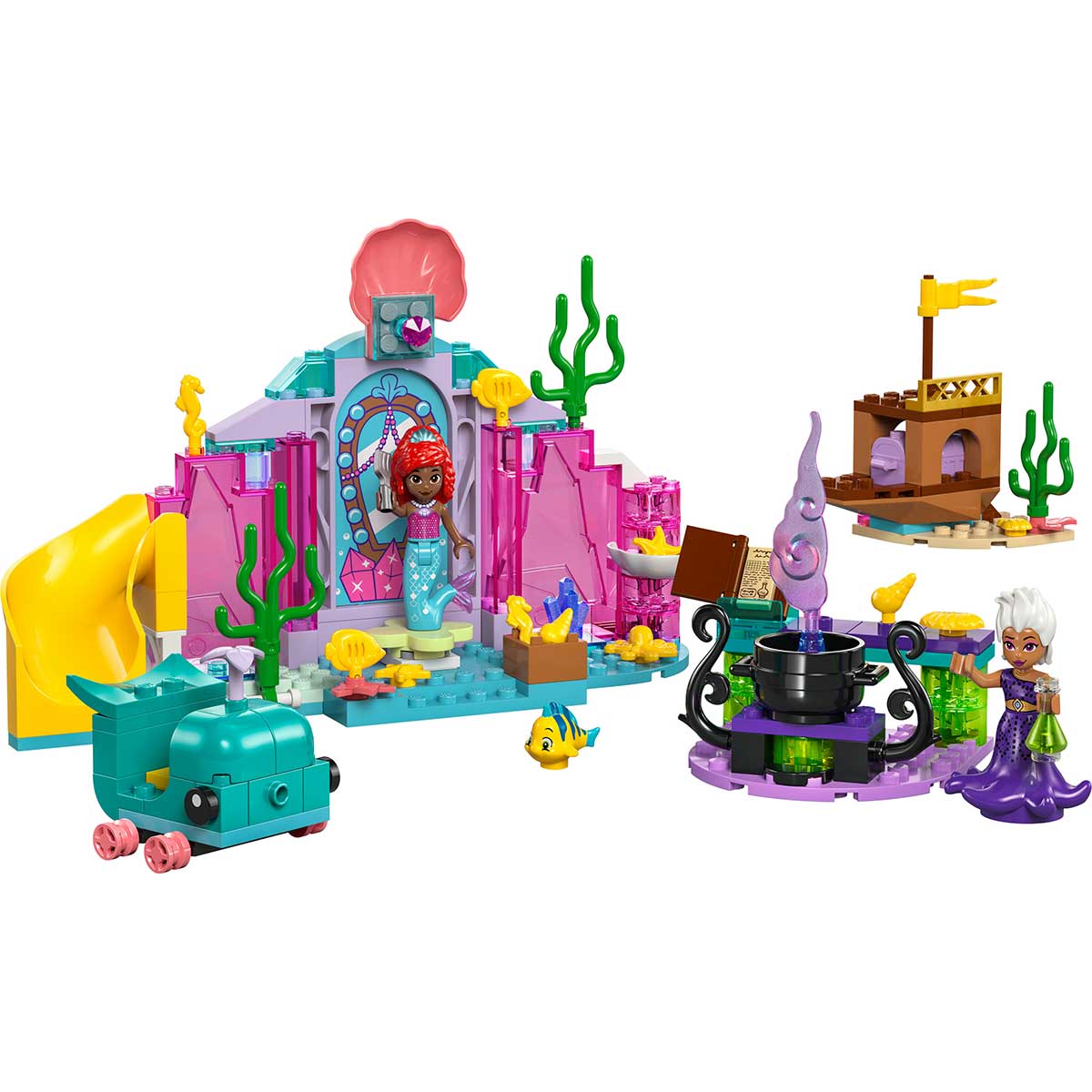 LEGO Disney Princess 43254 la caverna di cristallo di ariel