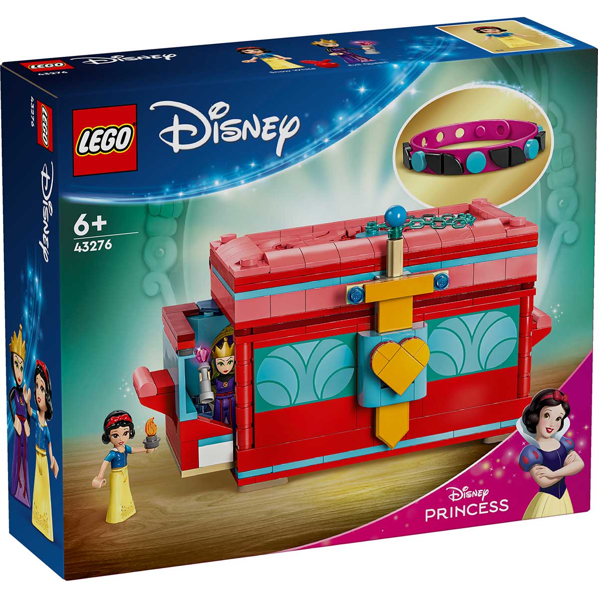 LEGO Disney Princess 43276 portagioie di biancaneve