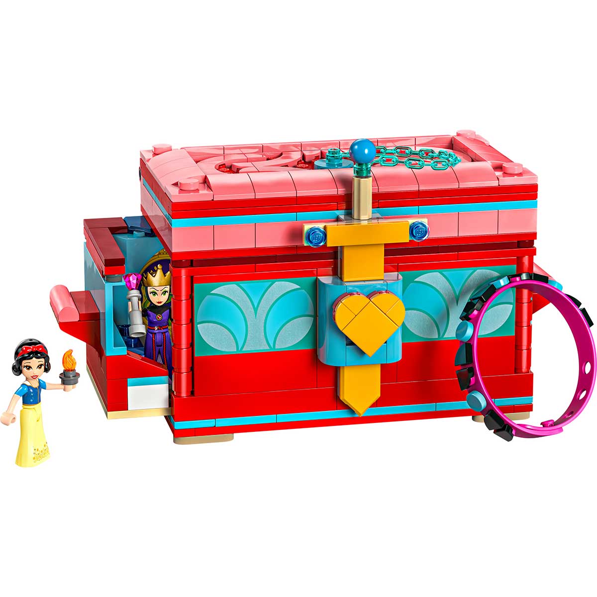 LEGO Disney Princess 43276 portagioie di biancaneve