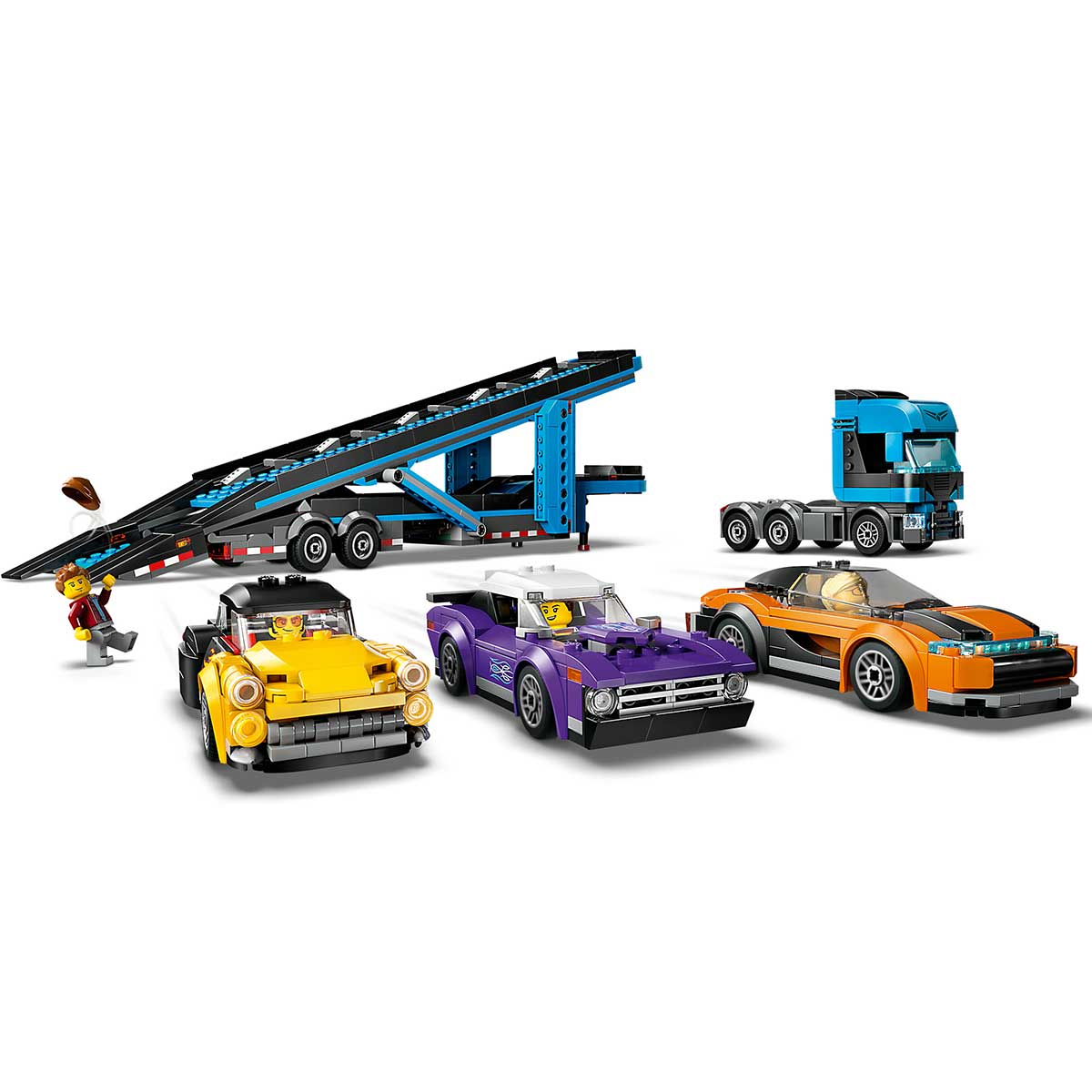 LEGO City 60408 camion trasportatore con auto sportive