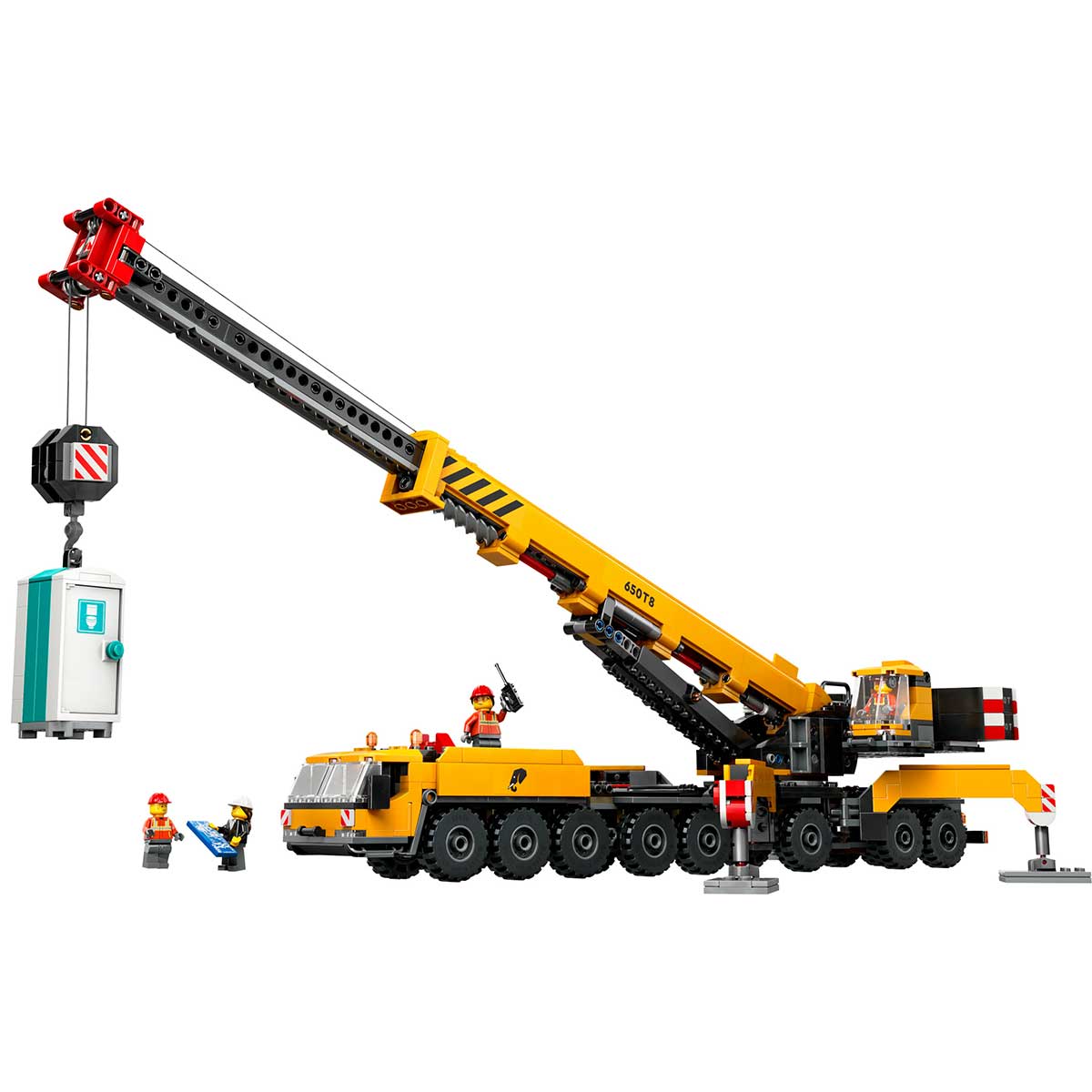 LEGO City 60409 gru da cantiere mobile gialla