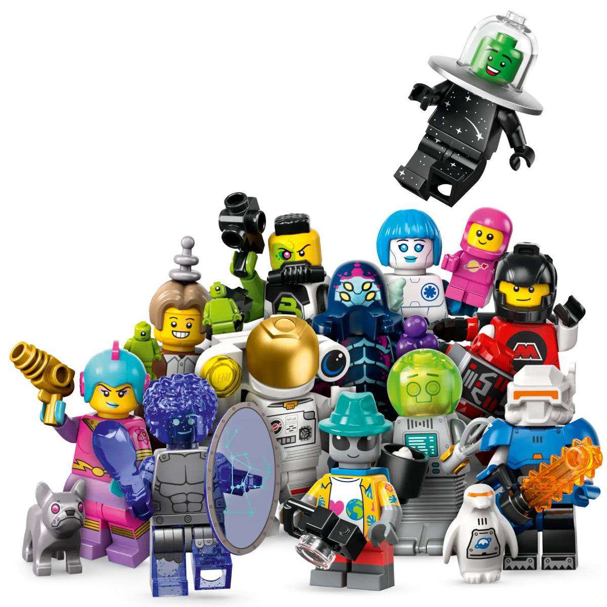 Minifigures Collezionabili 71046 minifigures serie 26 spazio