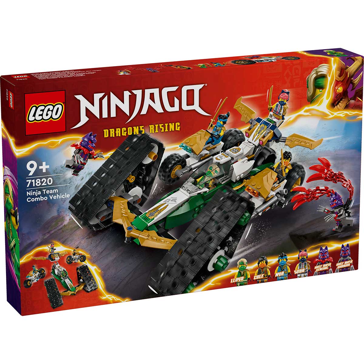 LEGO Ninjago 71820 cingolato del team ninja