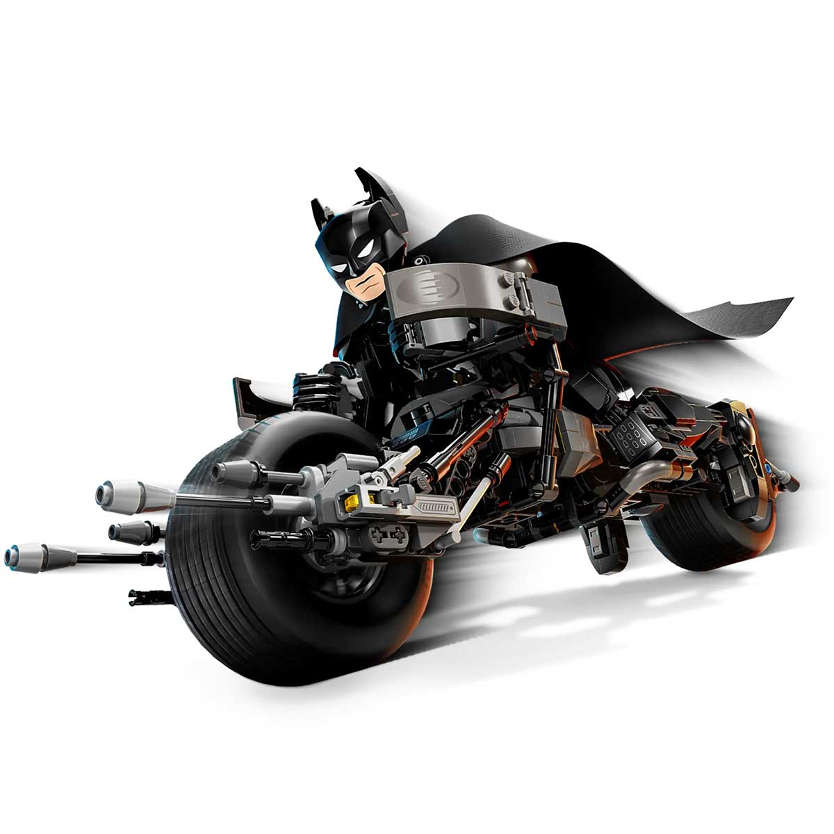 LEGO Super Heroes 76273 personaggio costruibile di batman con bat-pod