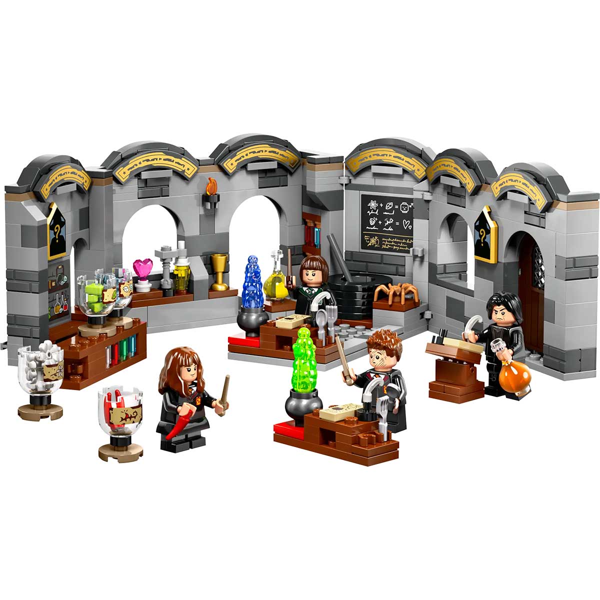 LEGO Harry Potter 76431 castello di hogwarts: lezione di pozioni