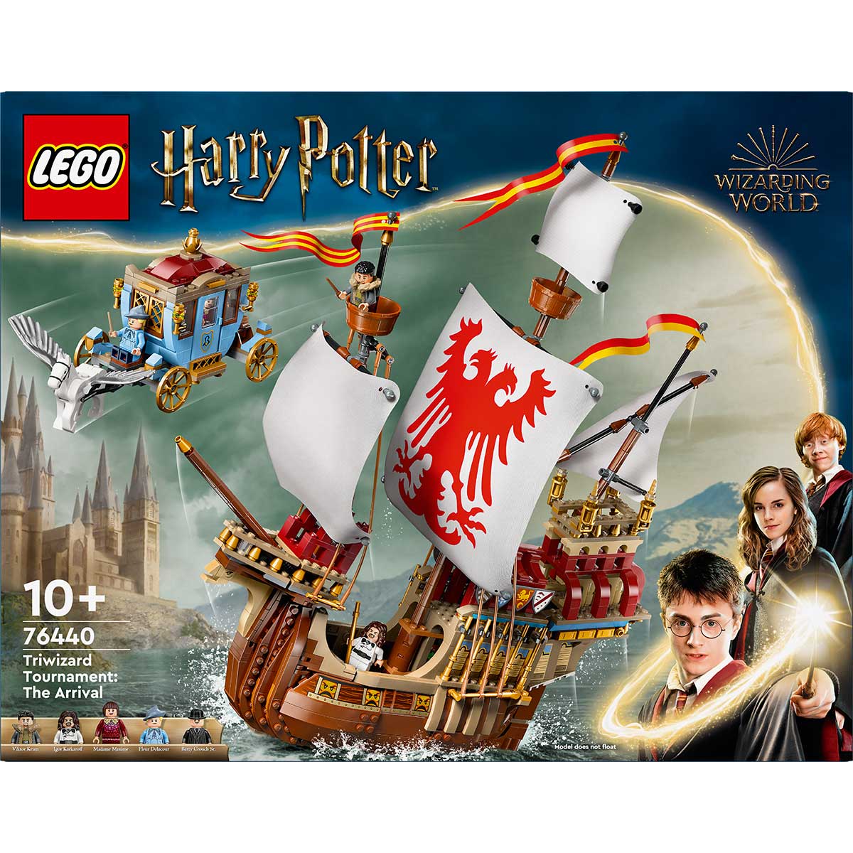 LEGO Harry Potter 76440 torneo dei tremaghi: l'arrivo
