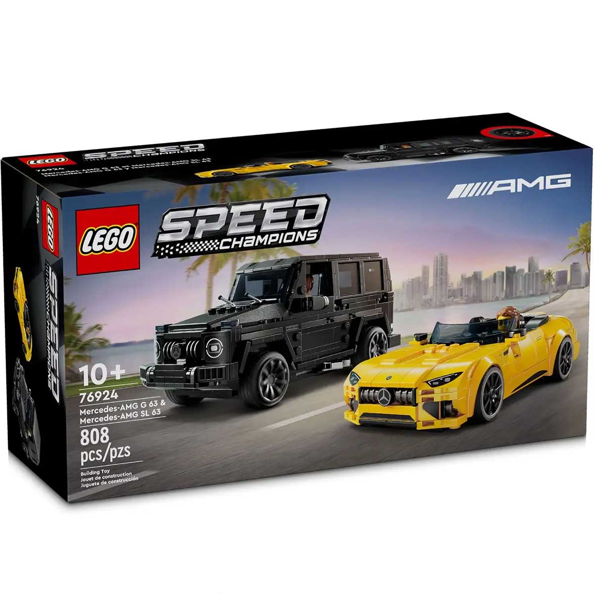 LEGO Speed Champions 76924 mercedes-amg g 63 e mercedes-amg sl 63 speed champions