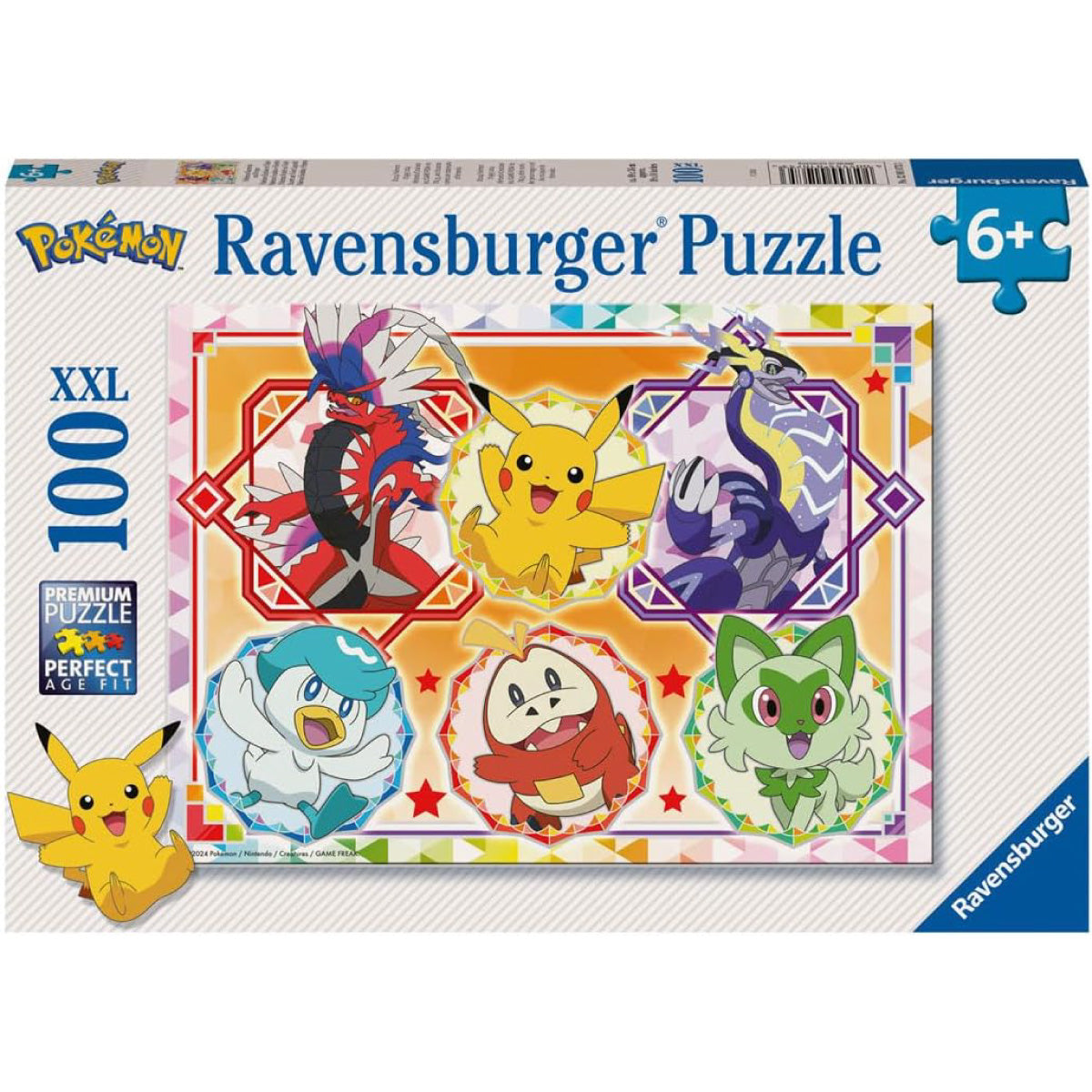 pokémon - puzzle 100 pezzi xxl