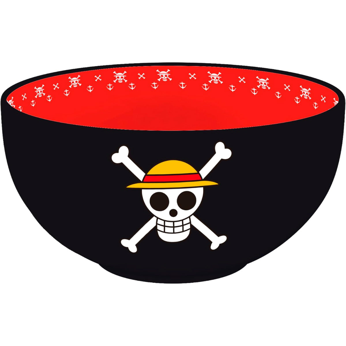 one piece - ciotola in ceramica - skull