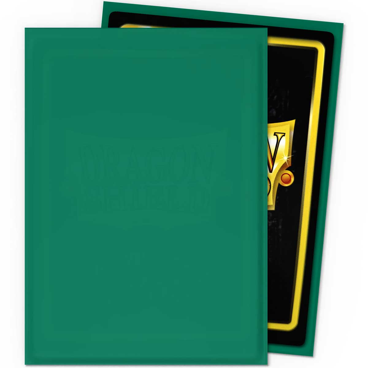 dragon shield standard sleeves - green classic (100 bustine protettive)