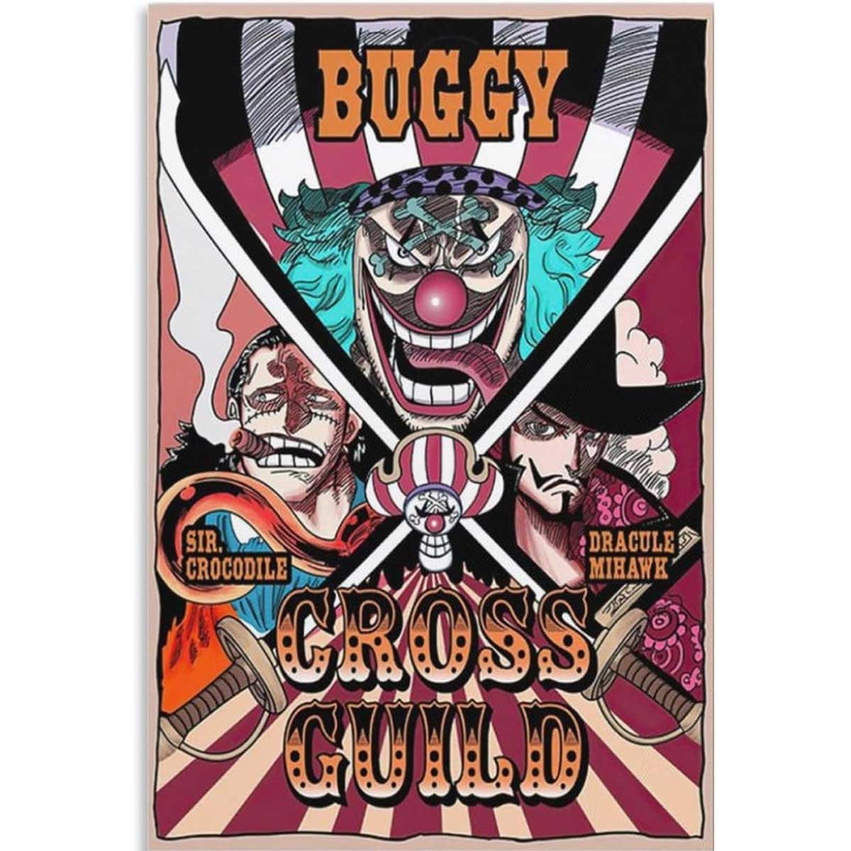 one piece - poster maxi 91,5x61cm - cross guild