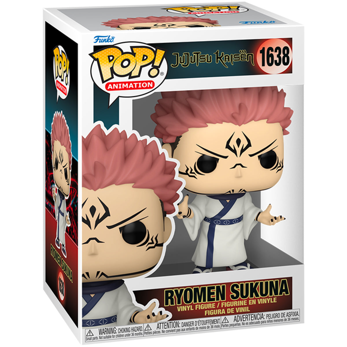 jujutsu kaisen - ryomen sukuna in kimono 9cm - funko pop! 1638