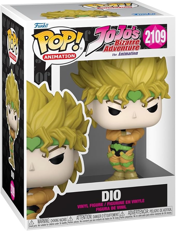 jojo's bizarre adventure - dio - funko pop! 2109