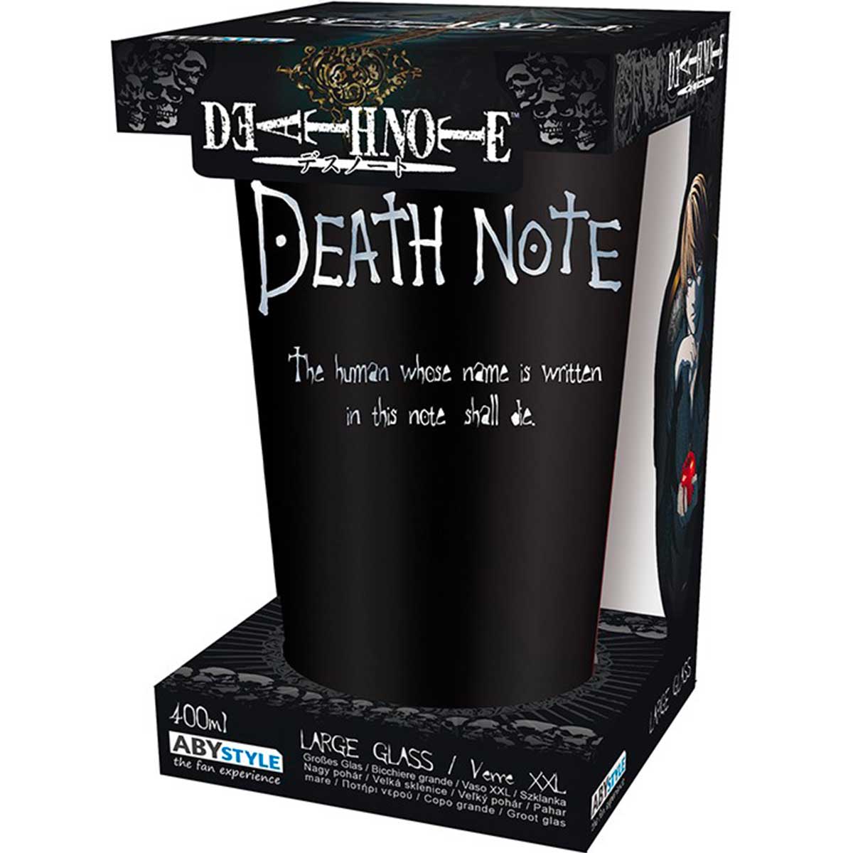 death note - bicchiere large 400ml - ryuk