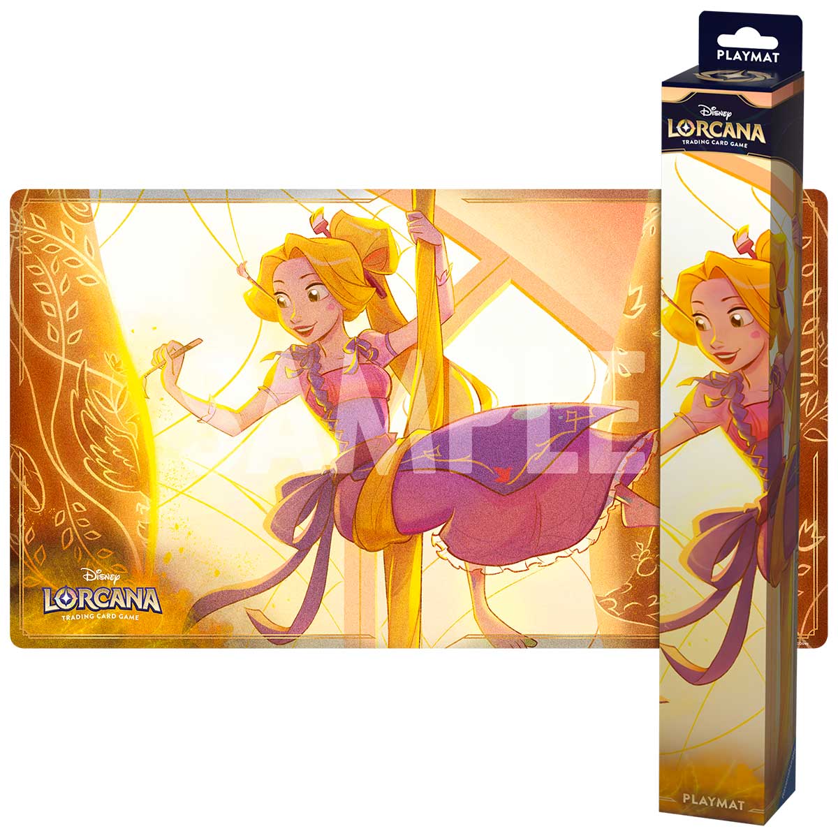lorcana - ursula's return - rapunzel playmat