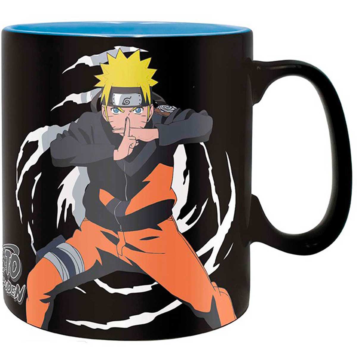naruto shippuden - tazza 460ml - naruto & kurama