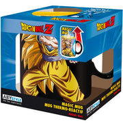 dragon ball z - tazza heat change 460ml - goku & kamehameha