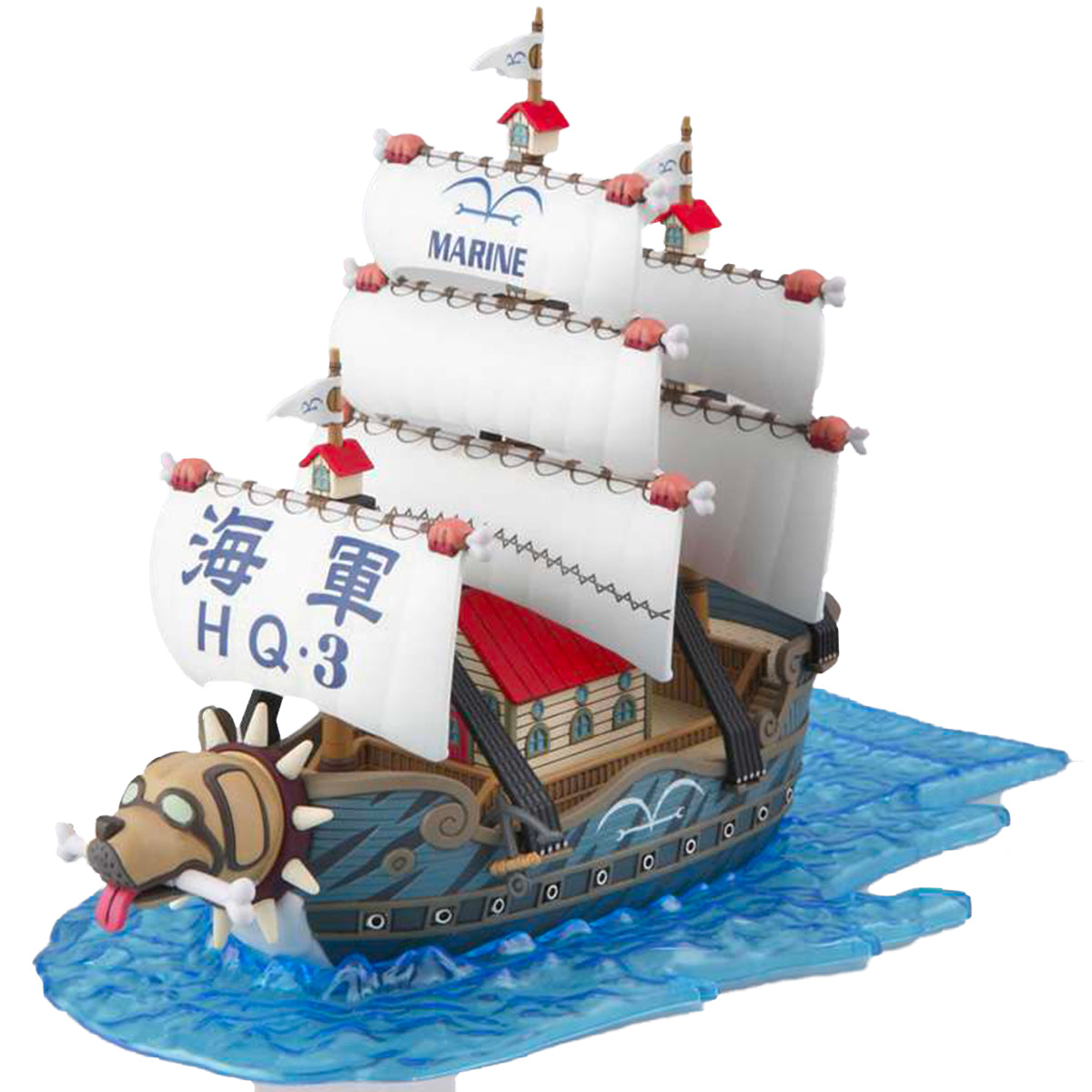 one piece - grand ship collection - garp war ship 15cm
