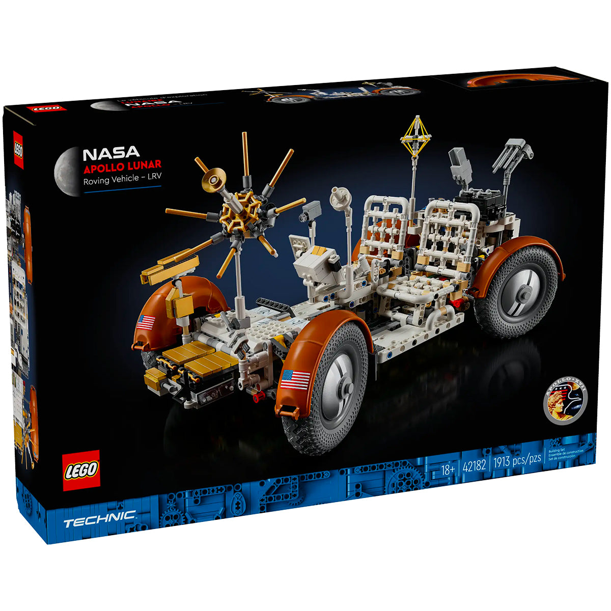 LEGO Technic 42182 rover lunare nasa apollo lrv