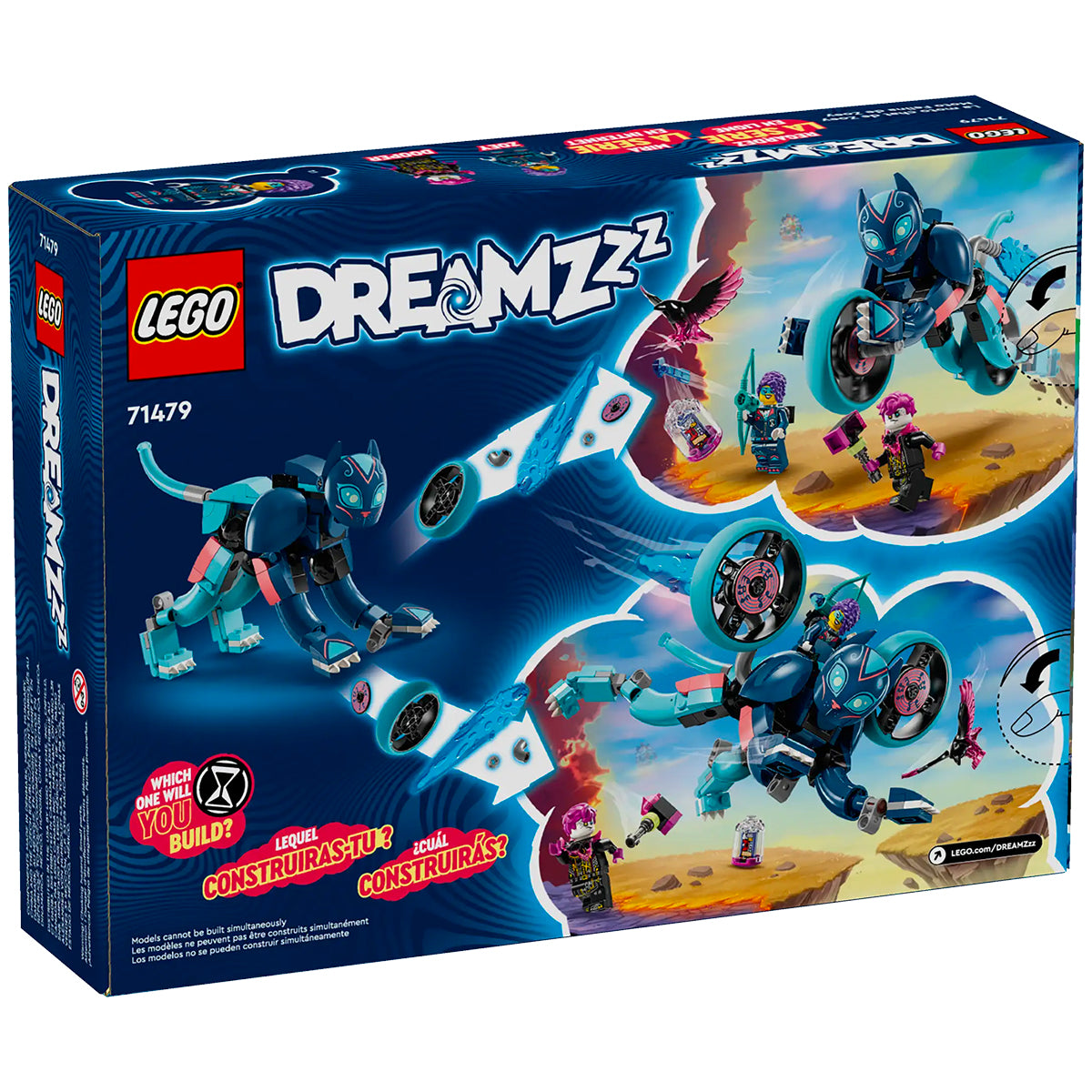 LEGO Dreamzzz 71479 la moto-gatto di zoey