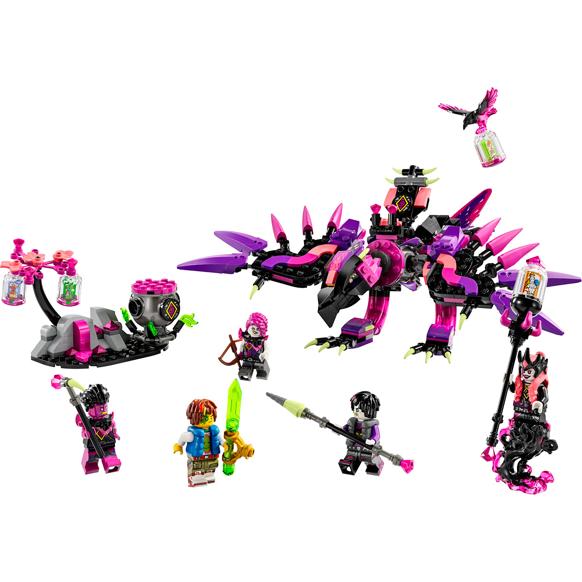 LEGO Dreamzzz 71483 le creature da incubo della mai-strega