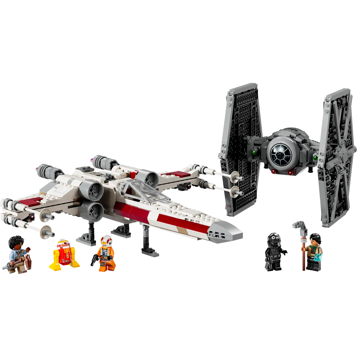 LEGO Star Wars 75393 mash-up tie fighter e x-wing