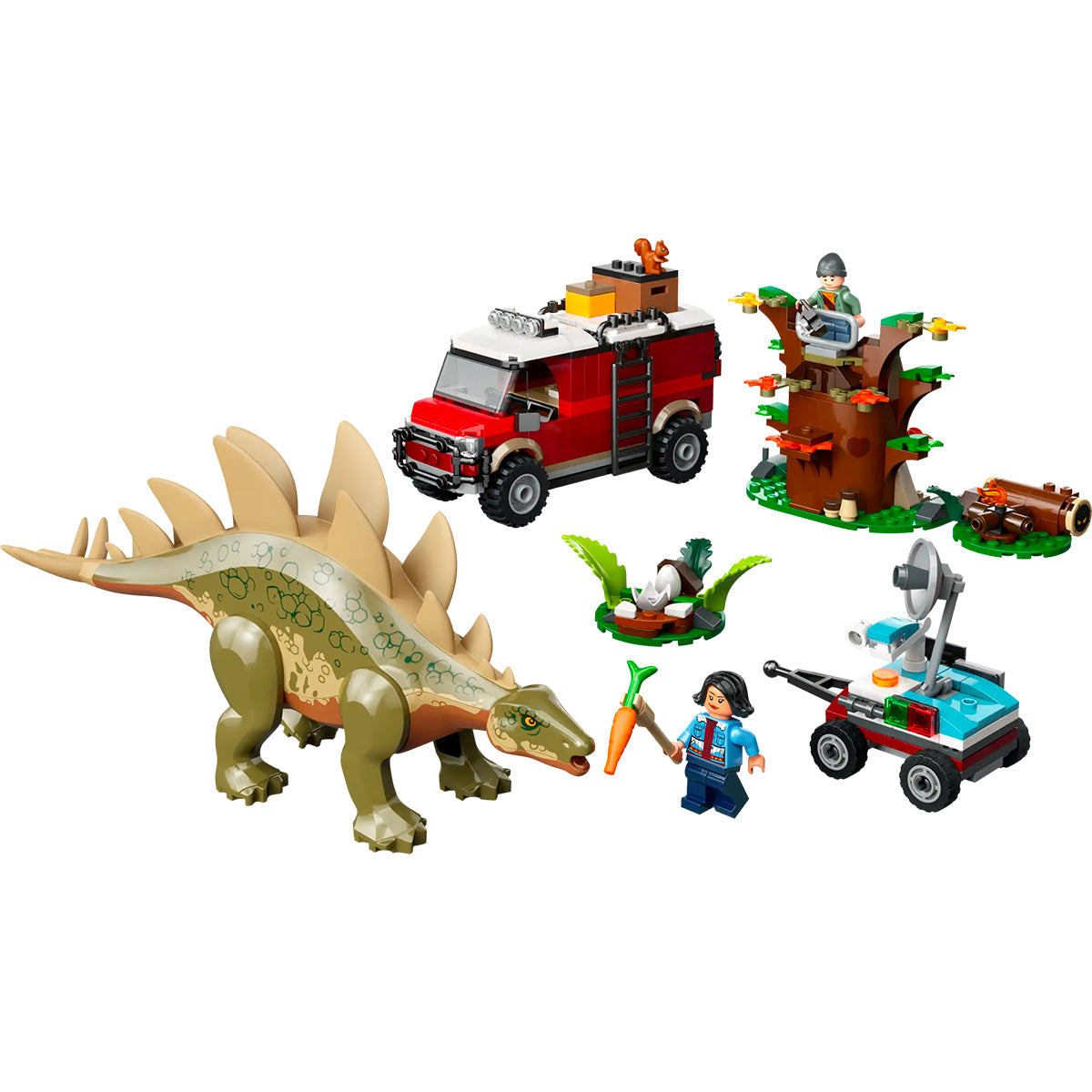 LEGO Jurassic World 76965 missione dinosauro: scoperta dello stegosauro