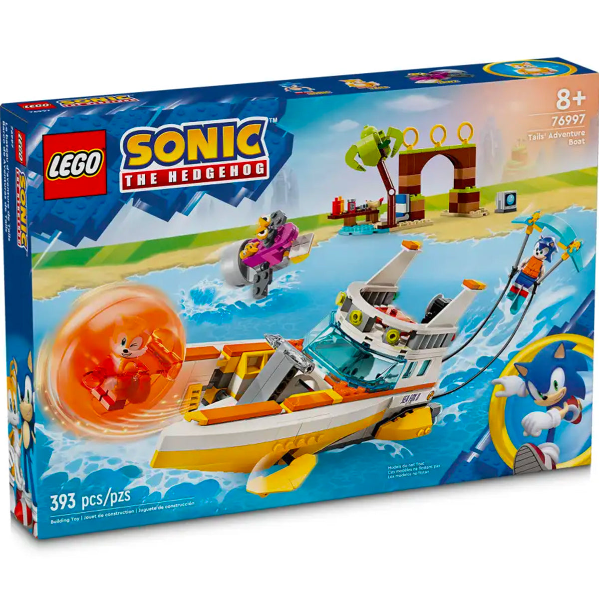 LEGO Sonic 76997 l’aeroscafo delle avventure di tails