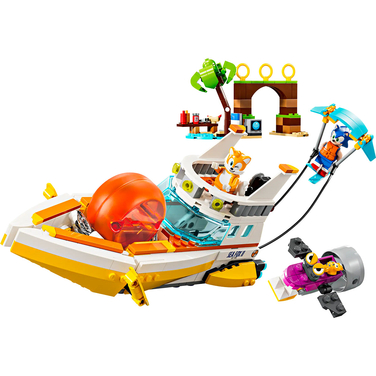 LEGO Sonic 76997 l’aeroscafo delle avventure di tails