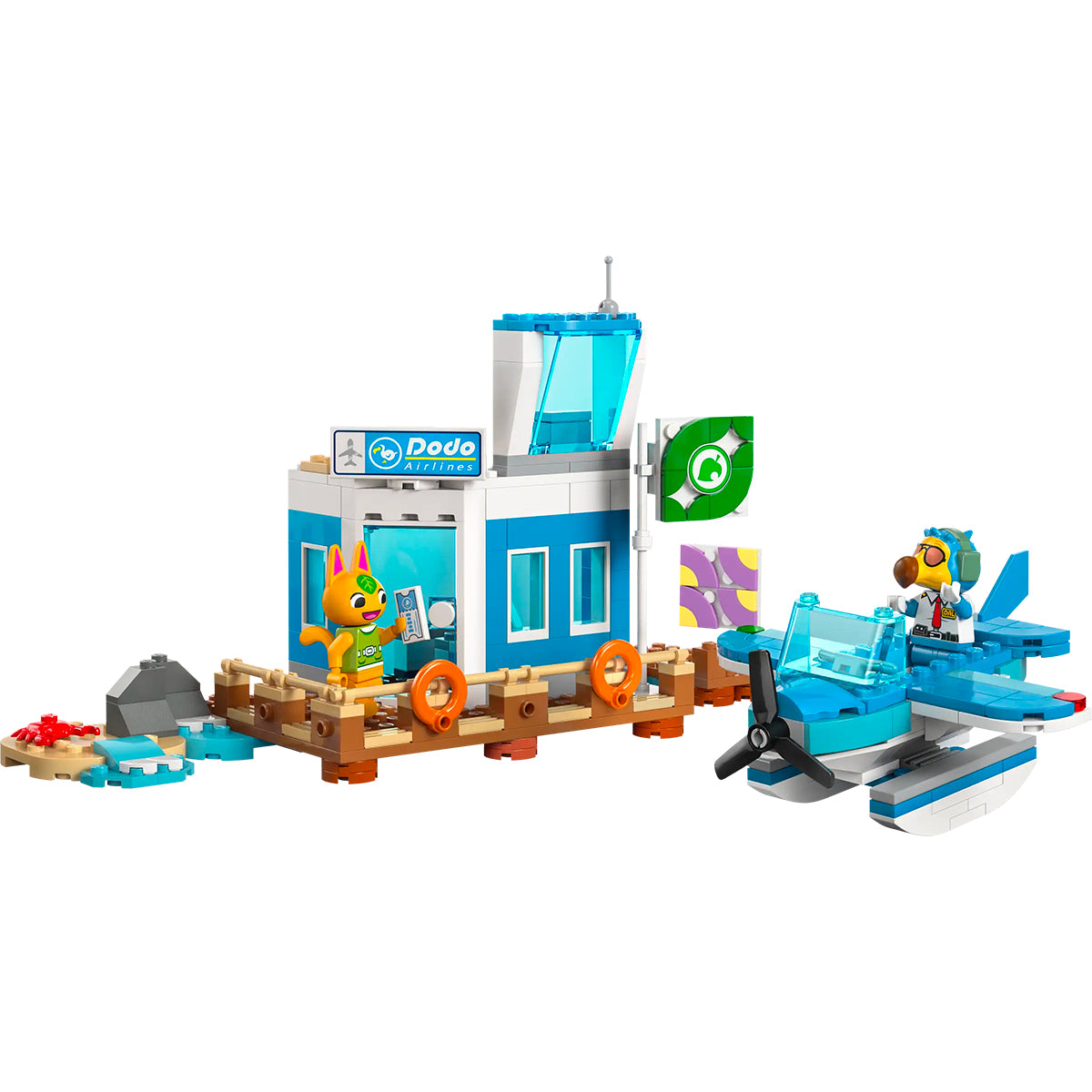 LEGO Animal Crossing 77051 in volo con la dodo airlines