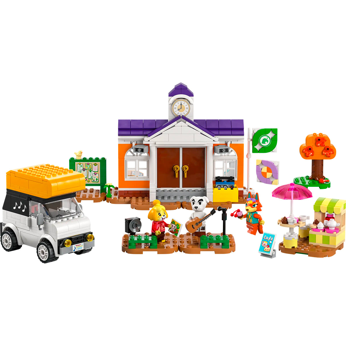 LEGO Animal Crossing 77052 concerto in piazza con k.k.