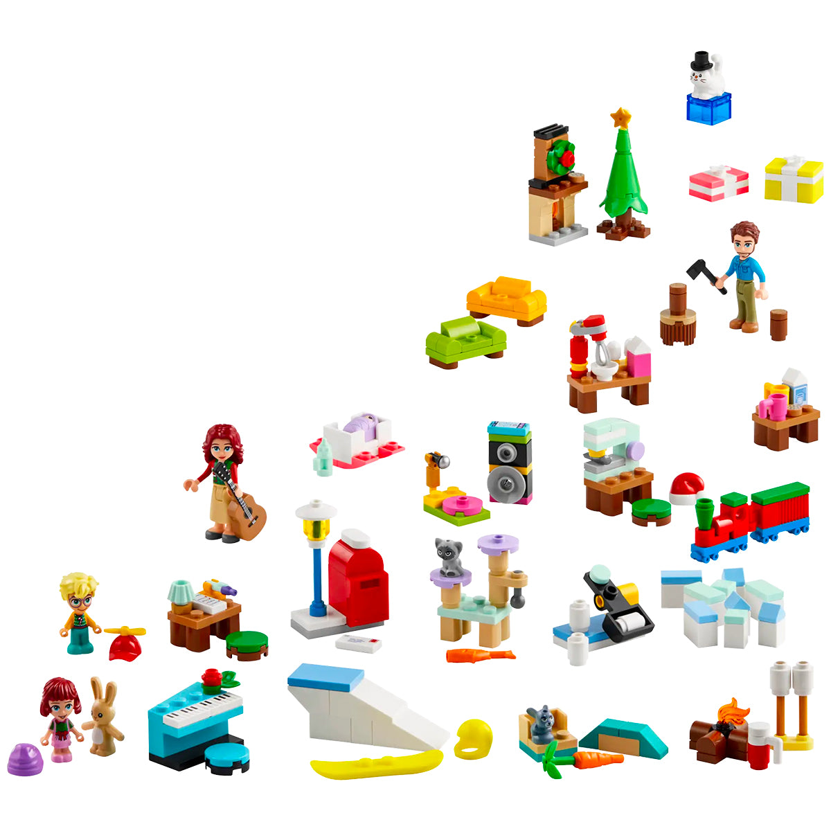 LEGO Friends 42637 calendario dell’avvento friends 2024