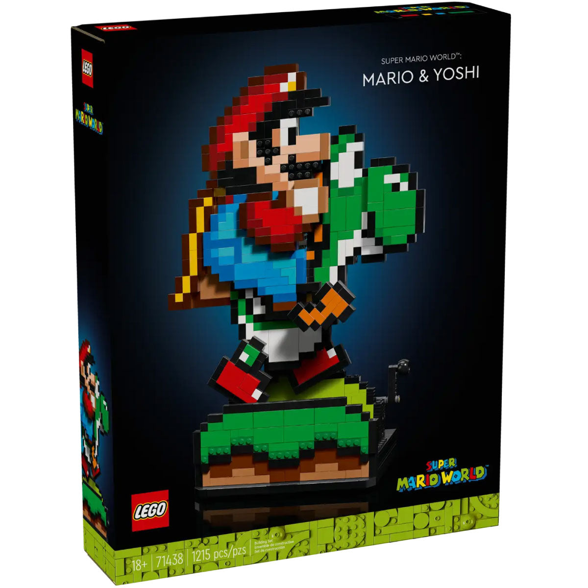 LEGO Super Mario 71438 super mario world: mario e yoshi