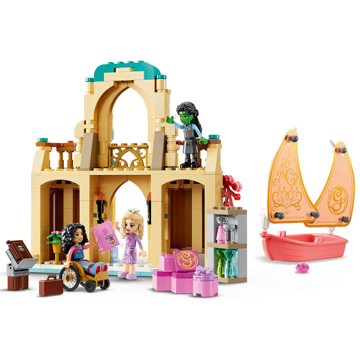 LEGO Wicked 75681 glinda, elphaba e nessarose all’università di shiz
