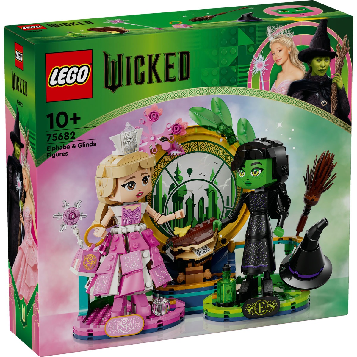 LEGO Wicked 75682 personaggi di elphaba e glinda