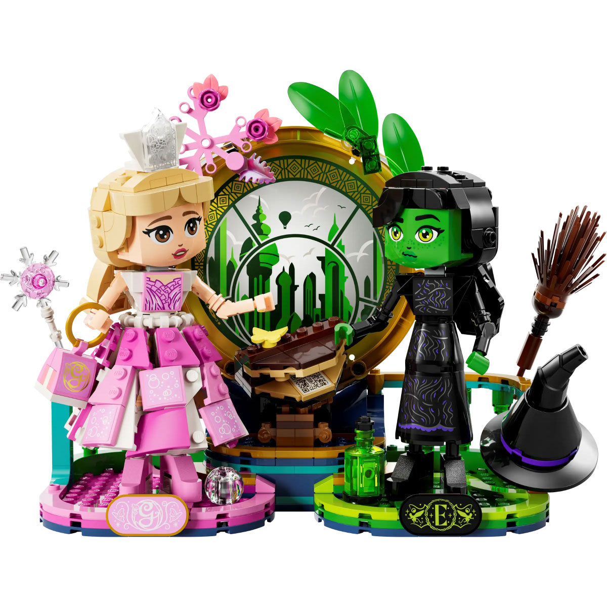 LEGO Wicked 75682 personaggi di elphaba e glinda