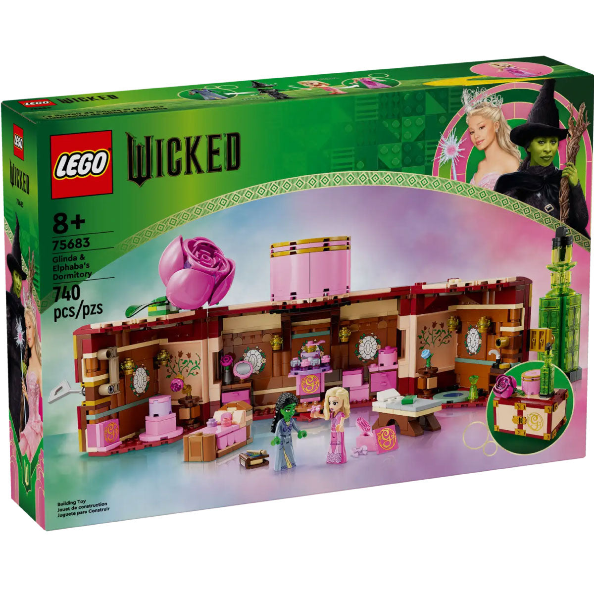 LEGO Wicked 75683 il dormitorio di glinda ed elphaba