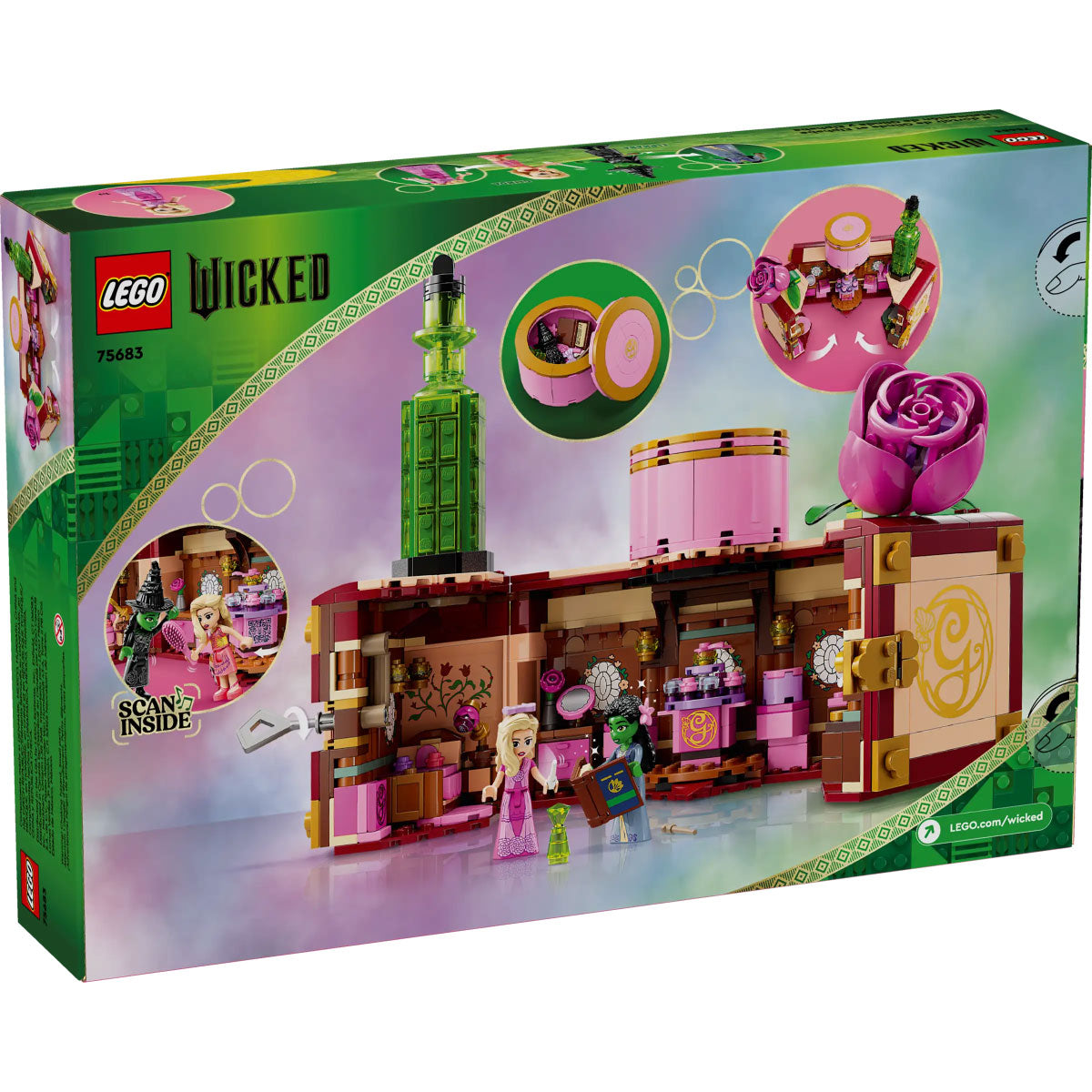 LEGO Wicked 75683 il dormitorio di glinda ed elphaba
